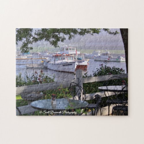 Barnacle Billys on Perkins Cove Jigsaw Puzzle