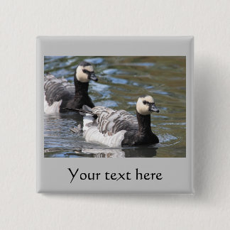 Barnacle Goose Button