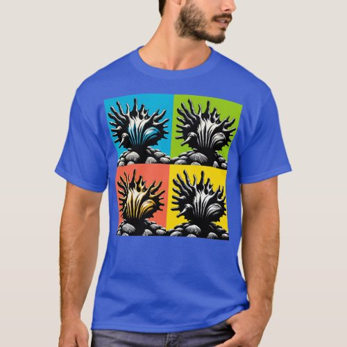 Barnacle Sponge Art Cool Underwater T_Shirt