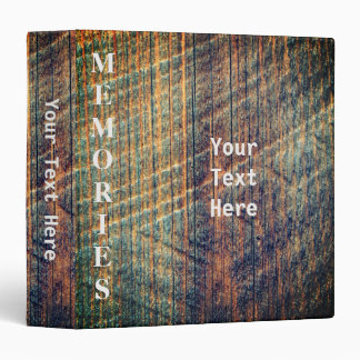 Barnboard Personalized Photo   3 Ring Binder
