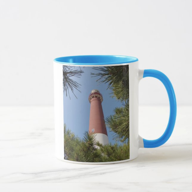 Barnegat Light and Pine Trees Mug (Right)