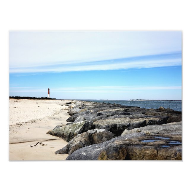 Barnegat Lighthouse, Barnegat Light, New Jersey Photo Print (Front)