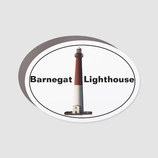 Barnegat Lighthouse Car Magnet (Front)
