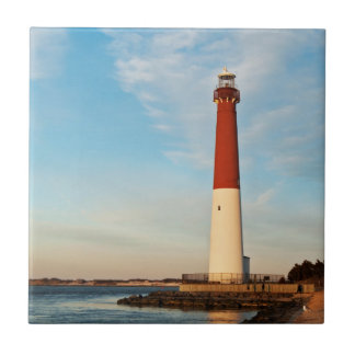 Barnegat Lighthouse, Long Beach Island, NJ Ceramic Tile