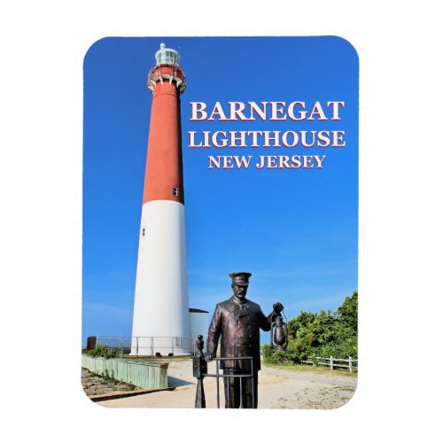 Barnegat Lighthouse New Jersey Photo Magnet