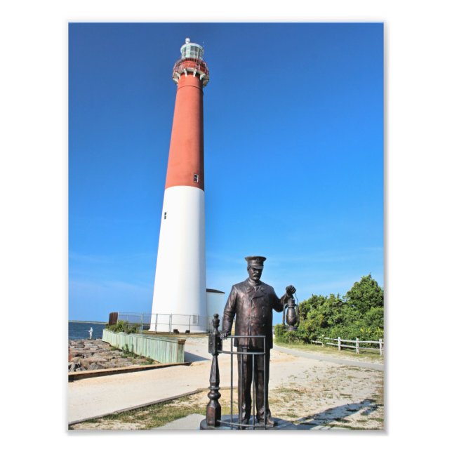 Barnegat Lighthouse, New Jersey Photo Print (Front)