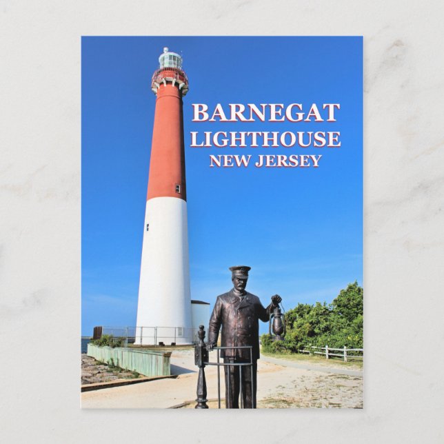 Barnegat Lighthouse, New Jersey Postcard (Front)