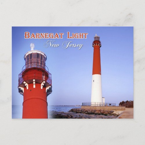 Barnegat Lighthouse New Jersey Postcard