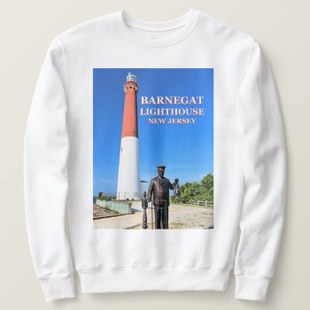Barnegat Lighthouse  New Jersey Sweatshirt by LighthouseGuy at Zazzle