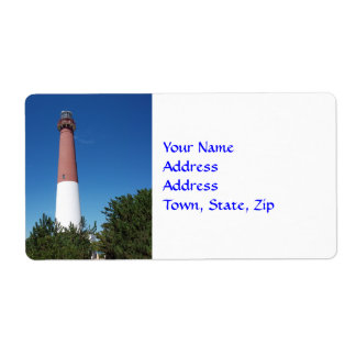Barnegat Lighthouse: Old Barney Label