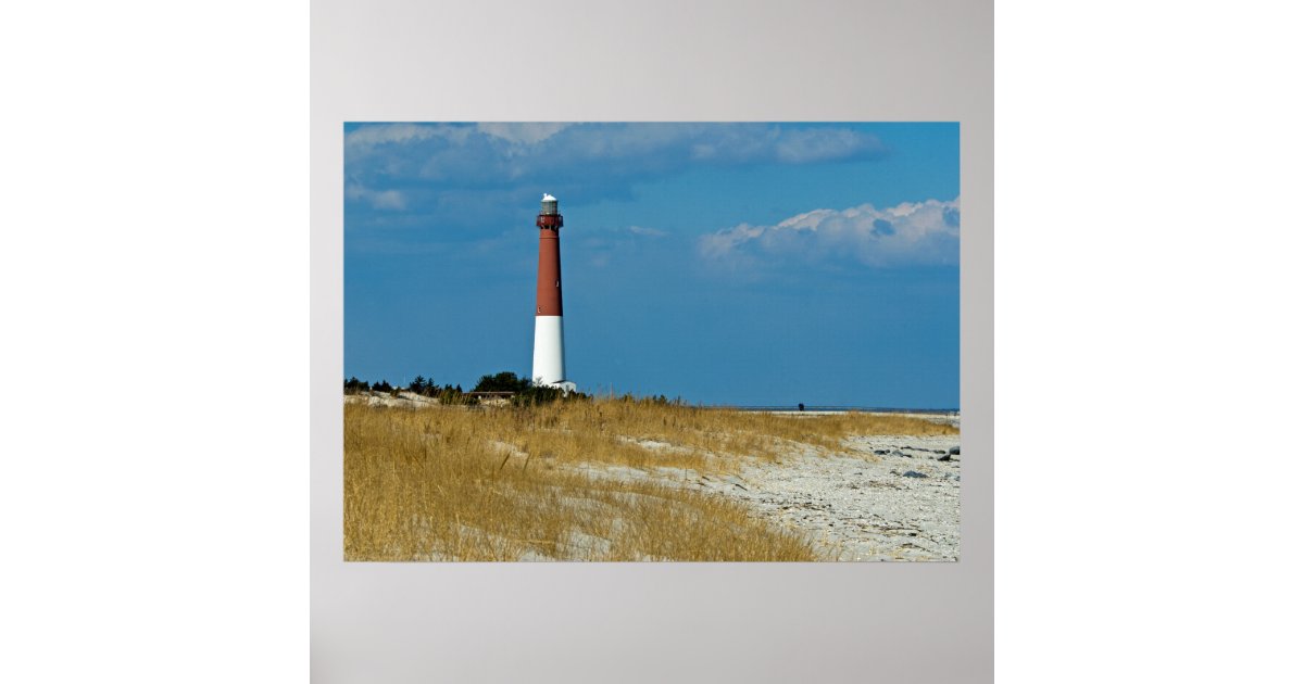 Barnegat Lighthouse Poster Zazzle