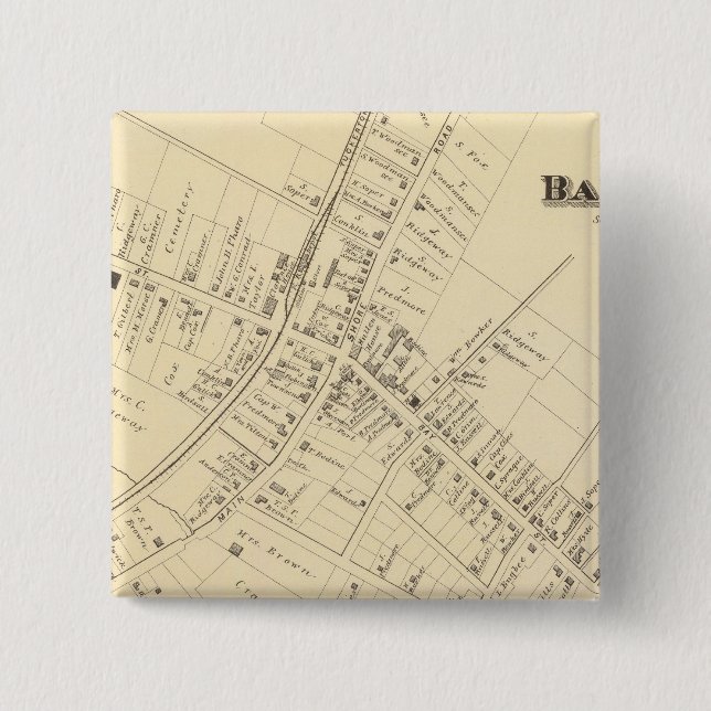 Barnegat, New Jersey 2 Pinback Button (Front)