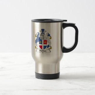 Barnes Family Crest Travel Mug
