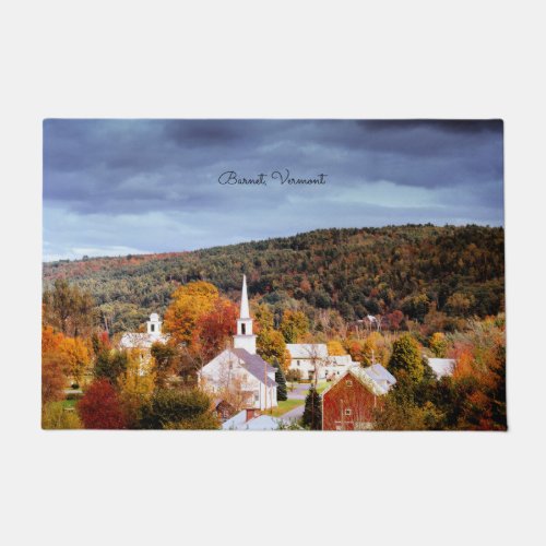 Barnet Vermont colors of autumn Doormat