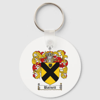 BARNETT FAMILY CREST -  BARNETT COAT OF ARMS KEYCHAIN