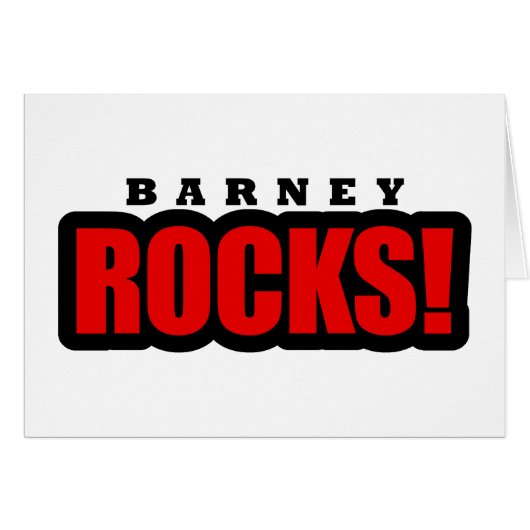 Barney, Alabama City Design (Front Horizontal)