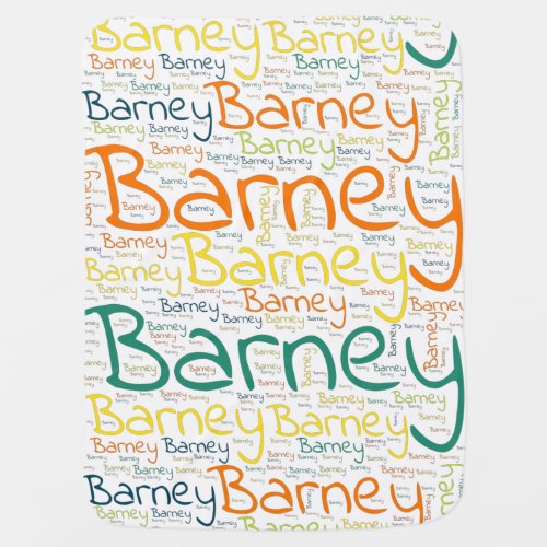 Barney Baby Blanket