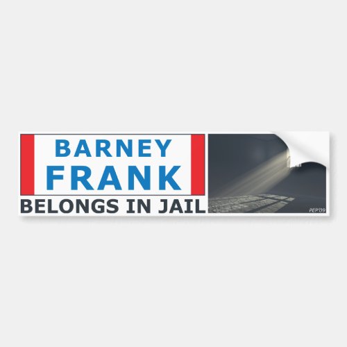 Barney Frank Bumper Sticker