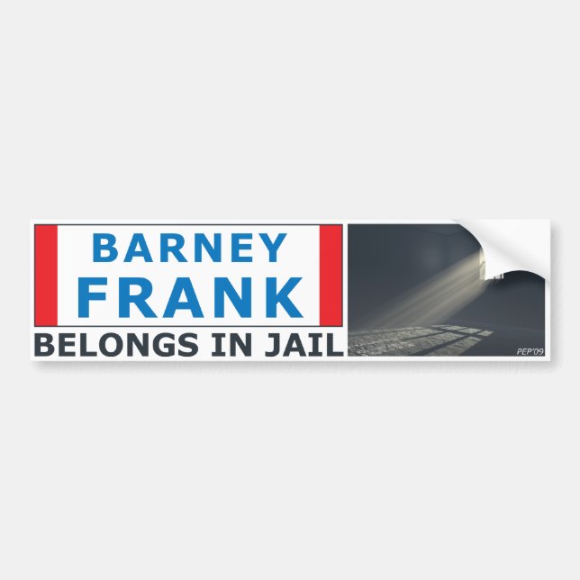 Barney Frank Bumper Sticker (Front)