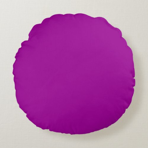 Barney purple Round Pillow