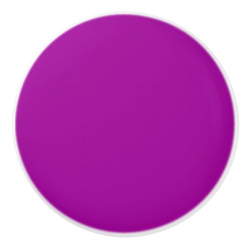  Barney purple solid color  Ceramic Knob