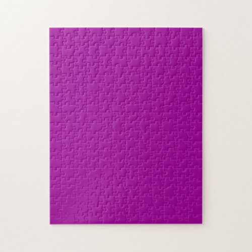 Barney purple solid color  jigsaw puzzle