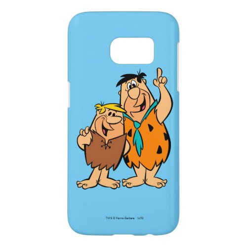 Barney Rubble and Fred Flintstone Samsung Galaxy S7 Case