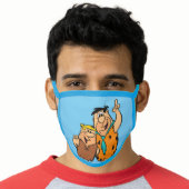 Barney Rubble and Fred Flintstone Face Mask (Worn Him)