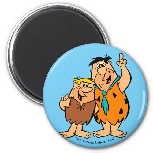 Barney Rubble and Fred Flintstone Magnet