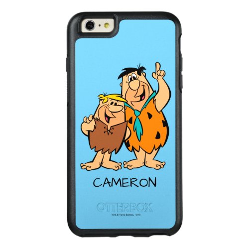 Barney Rubble and Fred Flintstone OtterBox iPhone 66s Plus Case