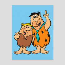 Barney Rubble and Fred Flintstone Postcard
