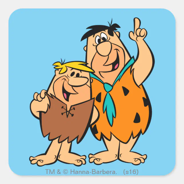 Autocollant Décalque Barney Rubble Les Pierrafeu - Neuf
