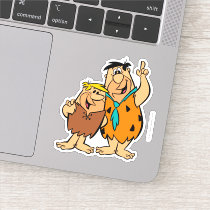 Barney Rubble and Fred Flintstone Sticker