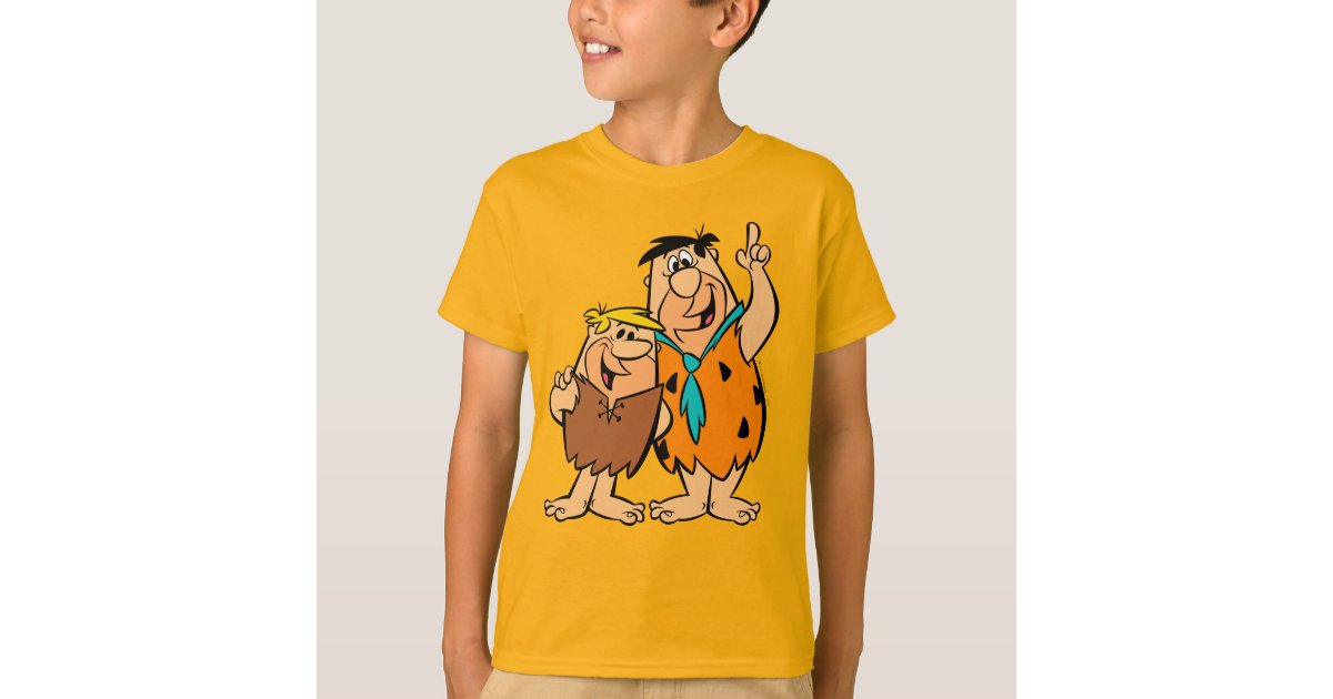 Barney Rubble And Fred Flintstone T Shirt Zazzle