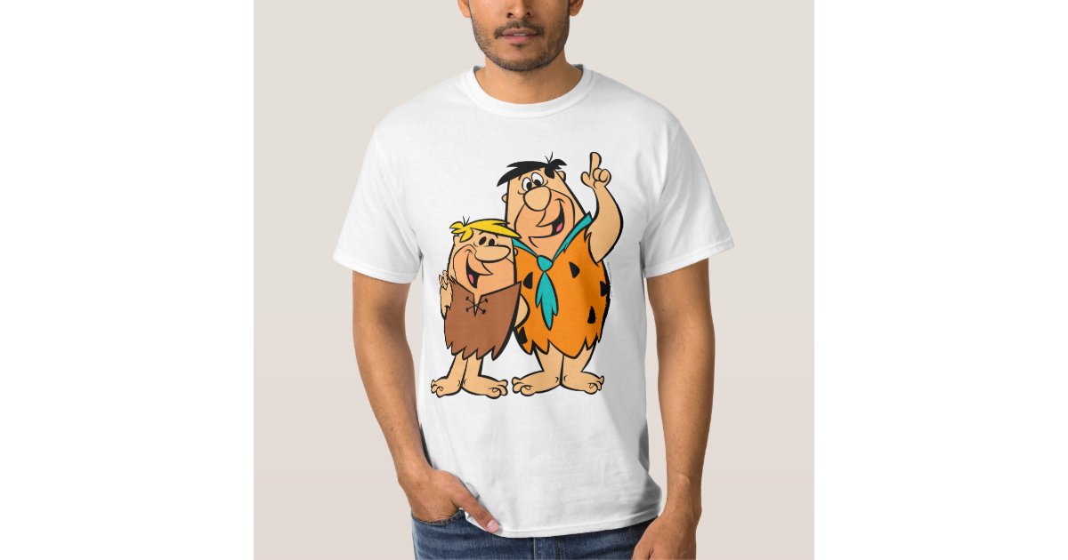 Barney Rubble And Fred Flintstone T Shirt Zazzle