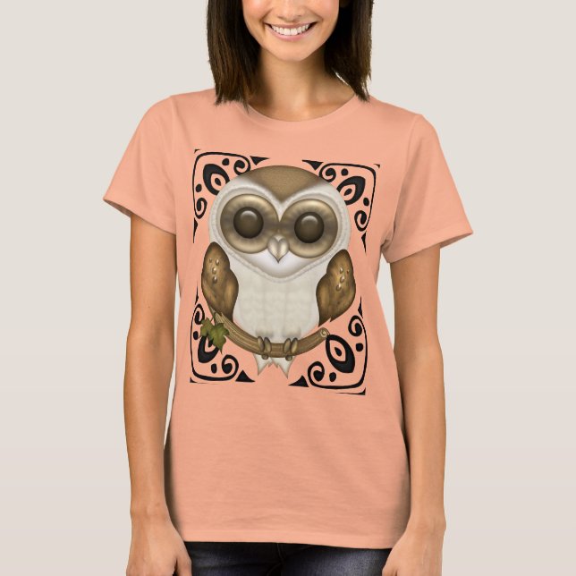Barney The Barn Owl Decorative Tee (Front)
