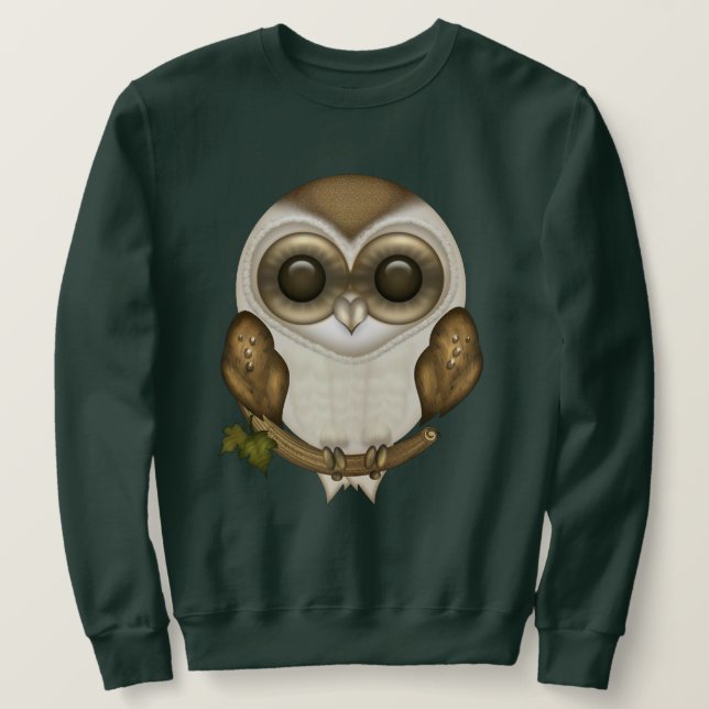 Barney The Barn Owl Sweatshirts (Design Front)