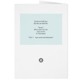 Barney the black necked stilt card (Back)