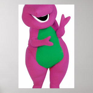 Barney The Dinosaur Poster