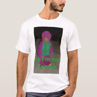 barneycrop, No I'm not Barney T-Shirt