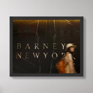 Barney's New York Poster