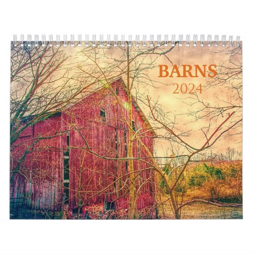 Barns 2024 Calendar