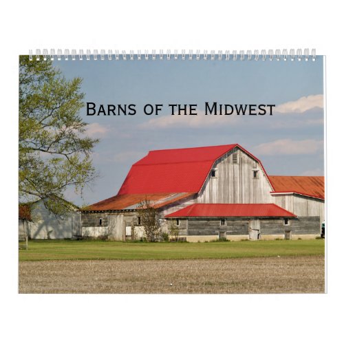 Barns of the Midwest Calendar