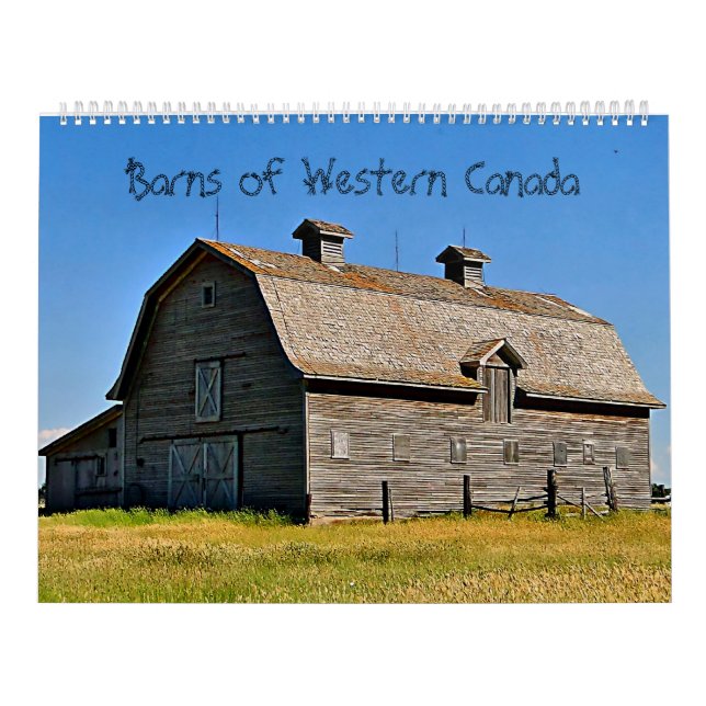 Barns of Western Canada Calendar (Cover)