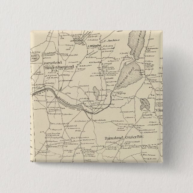 Barnstead, Belknap Co Button (Front)