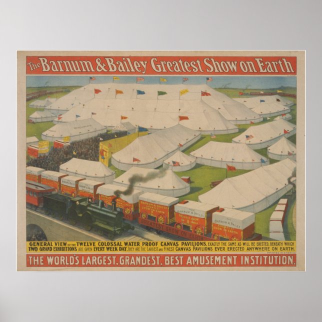 Barnum & Bailey Circus Poster (Front)