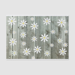Barnwood Daisy Tissue Paper