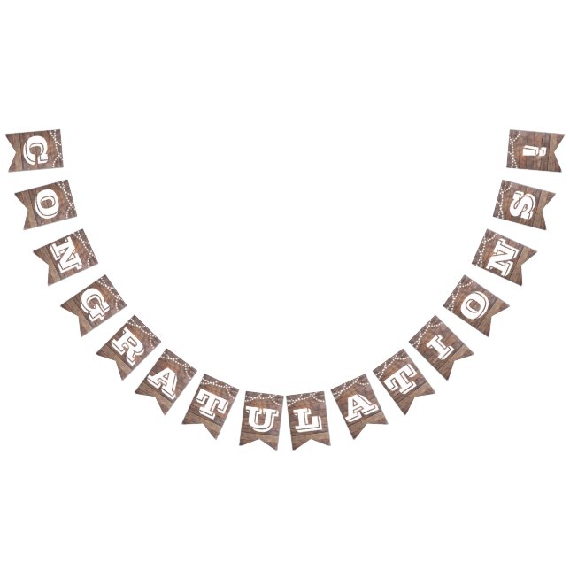 Barnwood Lights Customizable All Ocassion Banner (All)