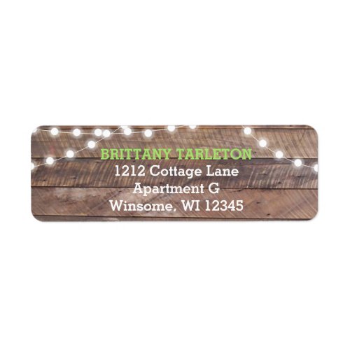 Barnwood Lights Green Label