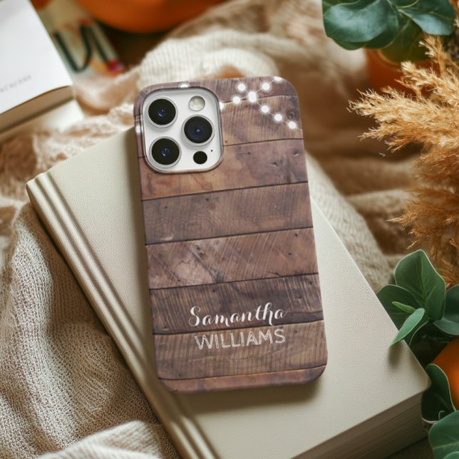 Barnwood Lights Personalized Phone Case (Creator Uploaded)